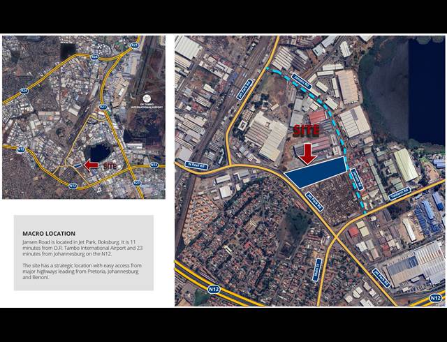 8,332M² WAREHOUSE TO LET IN JET PARK