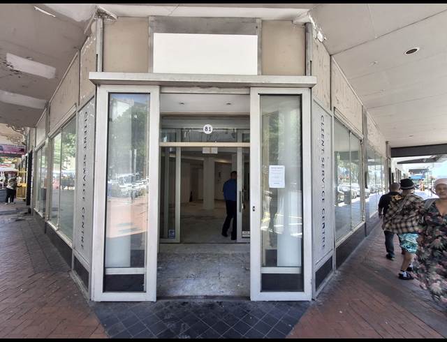 133M² RETAIL TO LET IN CAPE TOWN CITY CENTRE