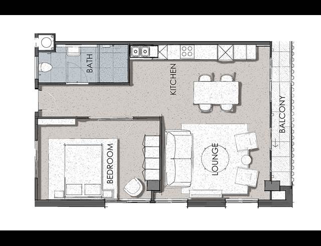 1 BEDROOM APARTMENT TO LET IN SANDTON CENTRAL