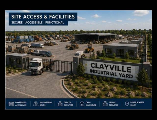 2,500M² VACANT LAND TO LET IN CLAYVILLE