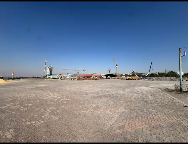 22,490M² INDUSTRIAL YARD TO LET IN CHAMDOR