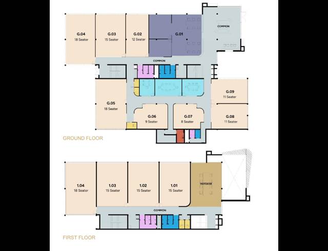 134.80M² SERVICED OFFICE TO LET IN ALLANDALE
