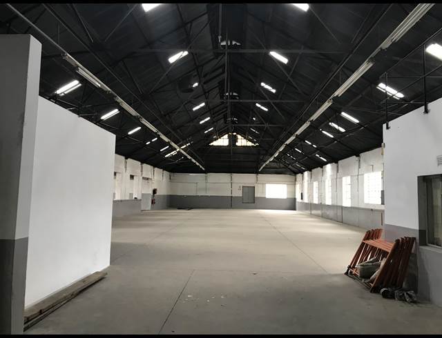 1,100M² WAREHOUSE TO LET IN WYNBERG
