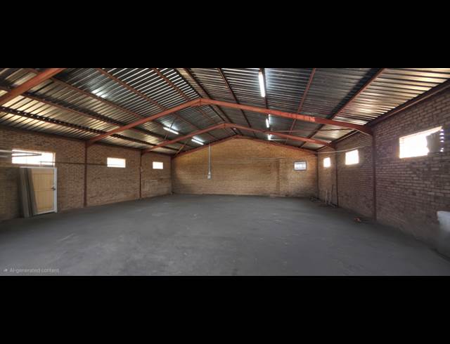 360M² WORKSHOP TO LET IN DIE HEUWEL