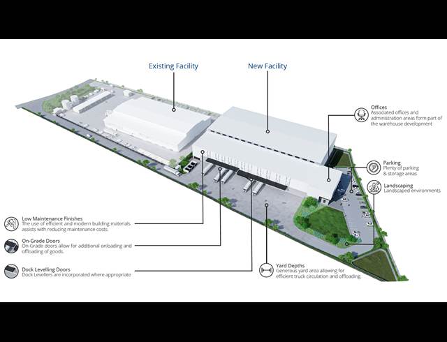 8,332M² WAREHOUSE TO LET IN JET PARK