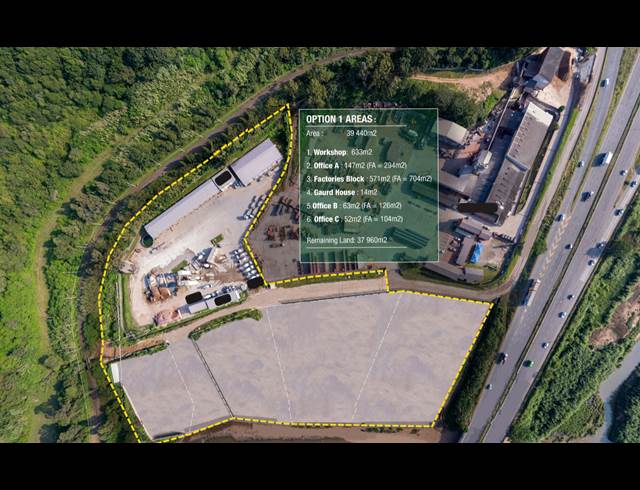 39,440M² INDUSTRIAL YARD TO LET IN GLEN ANIL