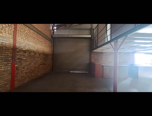 410M² WORKSHOP TO LET IN VAALBANK