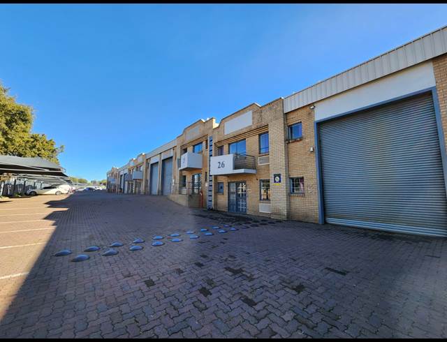 273M² WAREHOUSE TO LET IN DRIEHOEK