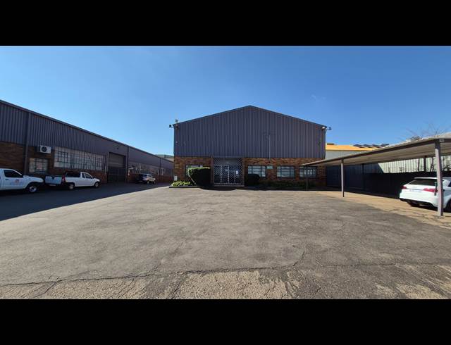 1,000M² FACTORY TO LET IN ANDERBOLT