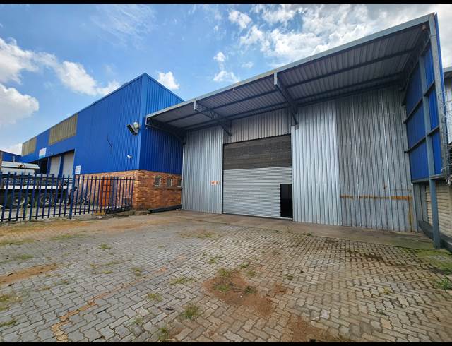 755M² WAREHOUSE TO LET IN DRIEHOEK