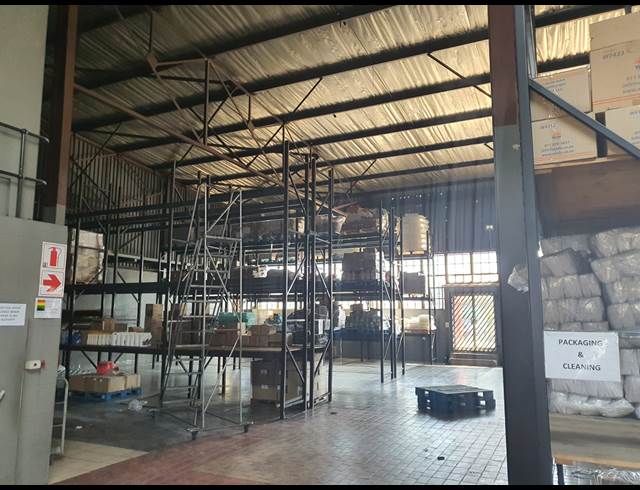 2,100M² WAREHOUSE TO LET IN CITY DEEP