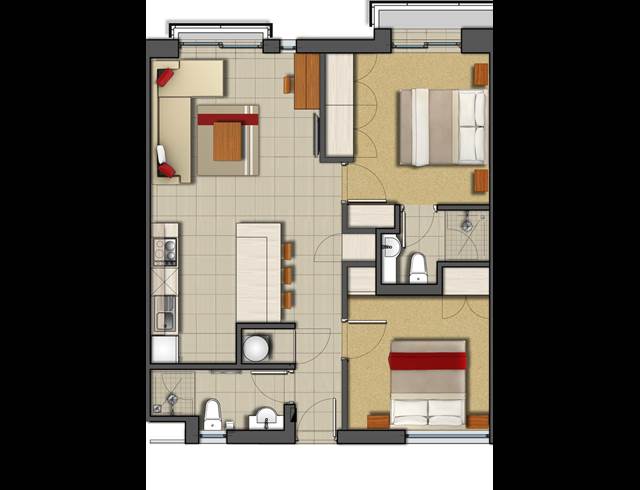 2 bed property to rent in OBSERVATORY