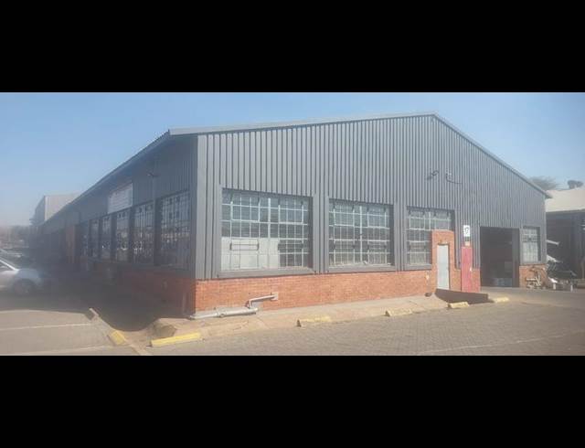 INDUSTRIAL PROPERTY TO RENT IN ROSSLYN