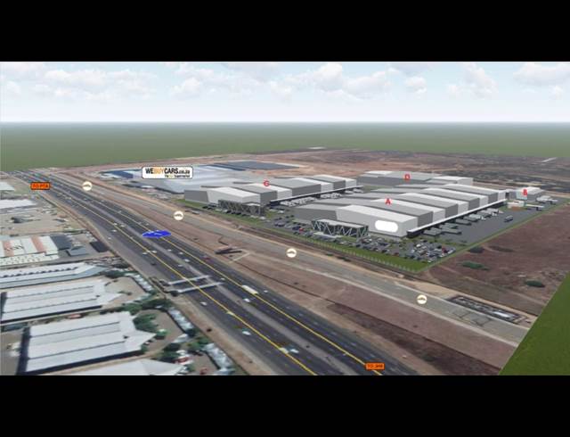 10,460M² WAREHOUSE TO LET IN LOUWLARDIA