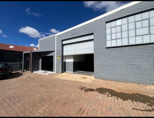 140M² MINI FACTORY TO LET IN ALRODE SOUTH