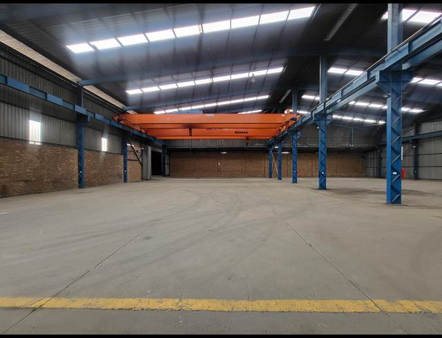 5,000M² FACTORY TO LET IN GERMISTON INDUSTRIAL