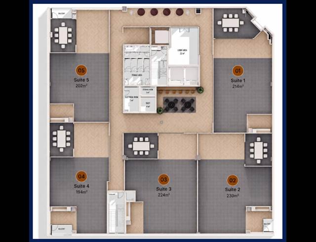 214M² OFFICE TO LET IN SANDTON CENTRAL