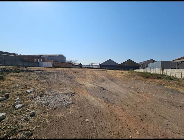 3,000M² VACANT LAND TO LET IN ELANDSFONTEIN