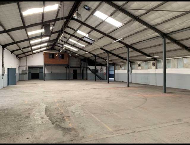 1,200M² FACTORY TO LET IN ELSIES RIVER INDUSTRIAL