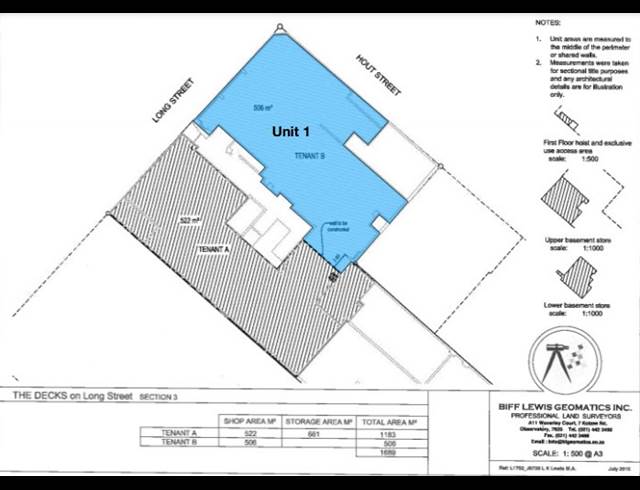 506M² RETAIL TO LET IN CAPE TOWN CITY CENTRE