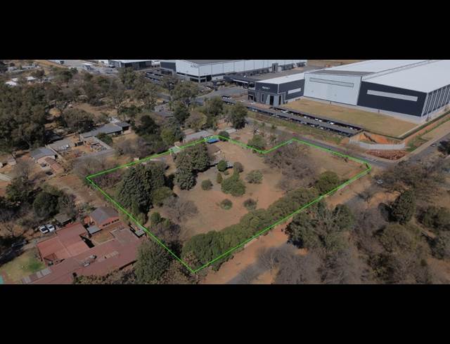 8,769M² VACANT LAND TO LET IN LINBRO PARK