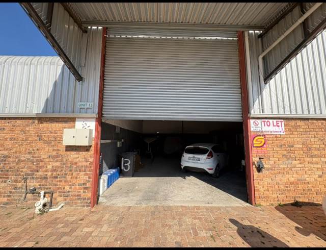 152M² WAREHOUSE TO LET IN BROADLANDS PARK