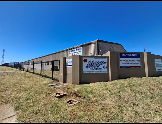 275M² WAREHOUSE TO LET IN WOODBROOK