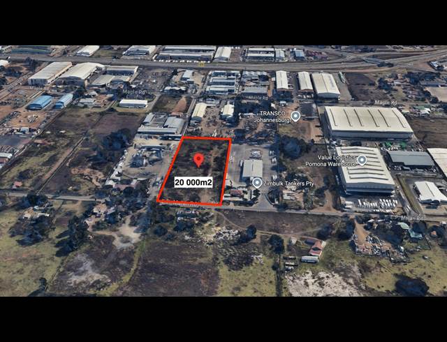 19,999M² INDUSTRIAL YARD TO LET IN POMONA