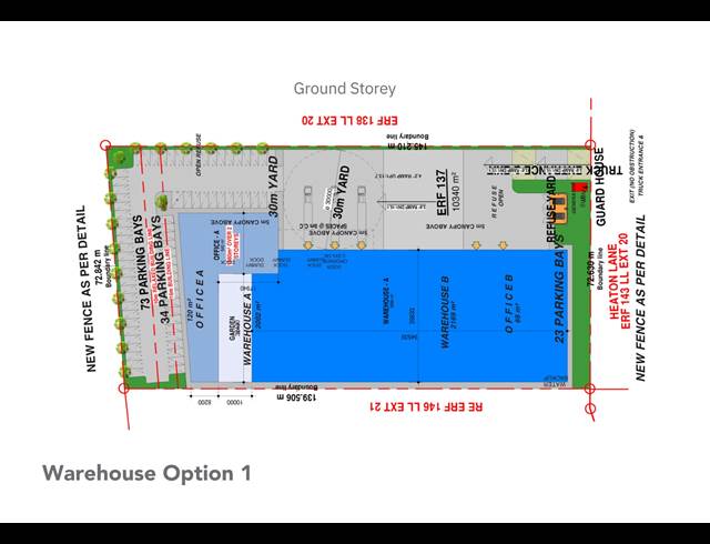 5,432M² WAREHOUSE TO LET IN LONGLAKE