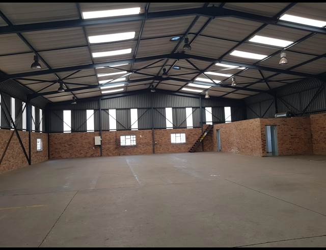 1,000M² WAREHOUSE RENTED IN SEBENZA