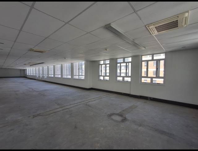 340M² OFFICE TO LET IN CAPE TOWN CITY CENTRE