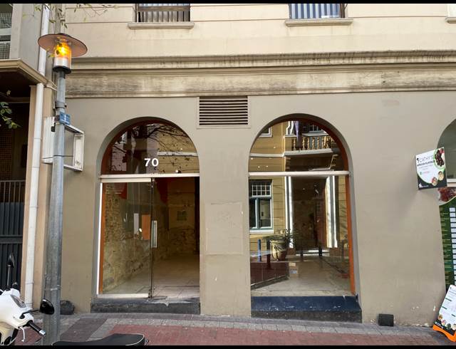 184M² RETAIL TO LET IN CAPE TOWN CITY CENTRE