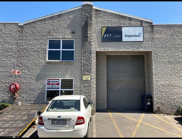 182M² WAREHOUSE TO LET IN BRACKENFELL INDUSTRIAL