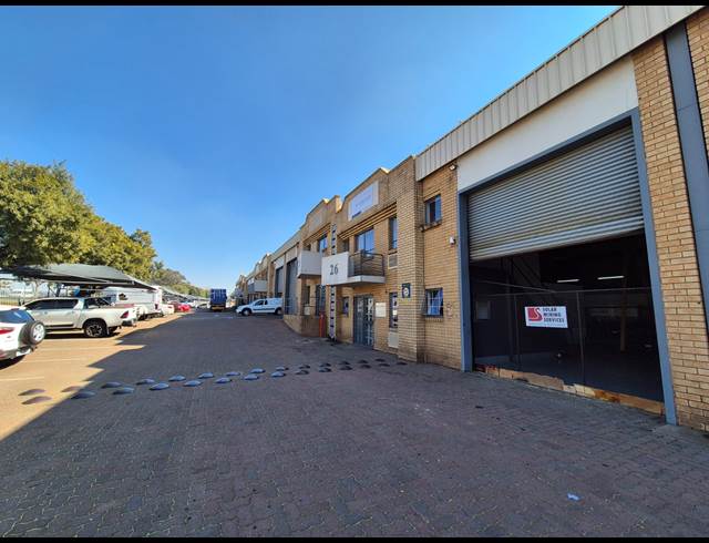 273M² WAREHOUSE TO LET IN DRIEHOEK