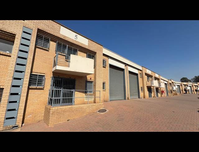 265.70M² WAREHOUSE TO LET IN DRIEHOEK