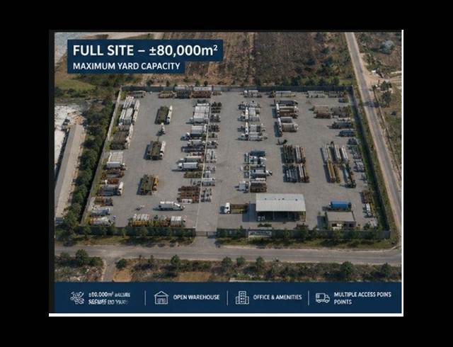 50,000M² VACANT LAND TO LET IN CLAYVILLE