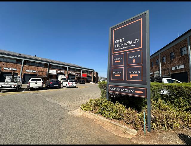 291M² OFFICE TO LET IN HIGHVELD BUSINESS PARK