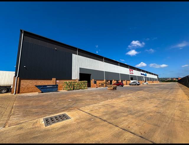 4,000M² WAREHOUSE TO LET IN UMGENI BUSINESS PARK