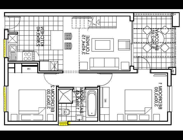 2 bed property to rent in WITKOPPEN