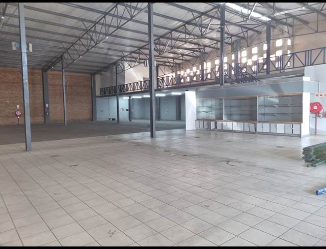 1,500M² WAREHOUSE TO LET IN NELSPRUIT CENTRAL