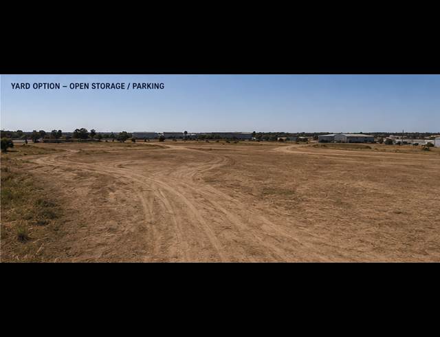 95,000M² INDUSTRIAL YARD TO LET IN CLAYVILLE