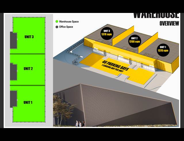 1,517M² WAREHOUSE TO LET IN BRACKENFELL INDUSTRIAL