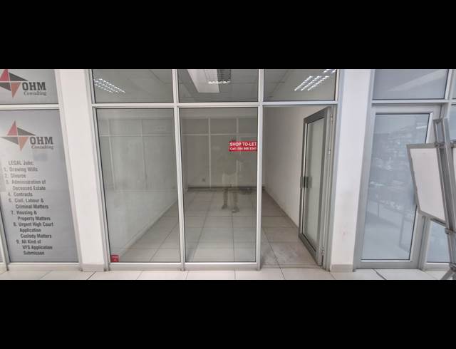 25M² RETAIL TO LET IN FORDSBURG