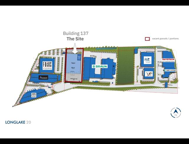 5,432M² WAREHOUSE TO LET IN LONGLAKE