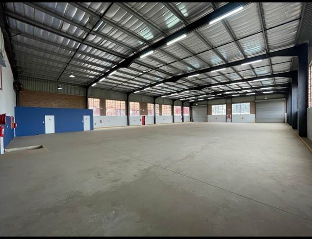 1,250M² WAREHOUSE TO LET IN CHLOORKOP