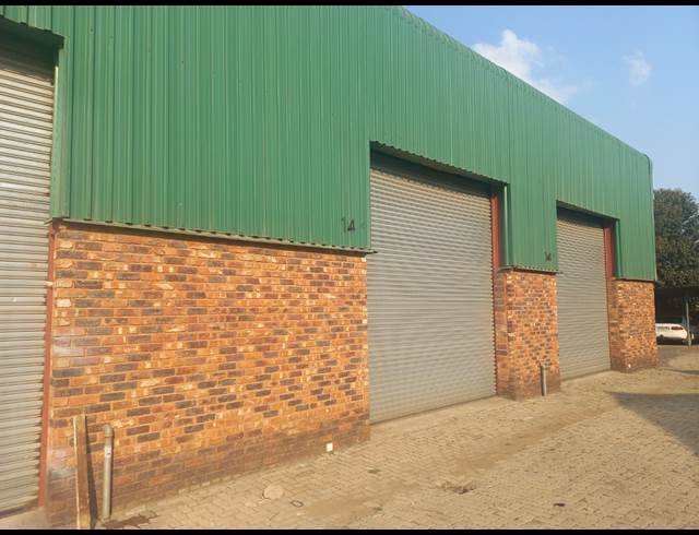 350M² WAREHOUSE TO LET IN ANDERBOLT