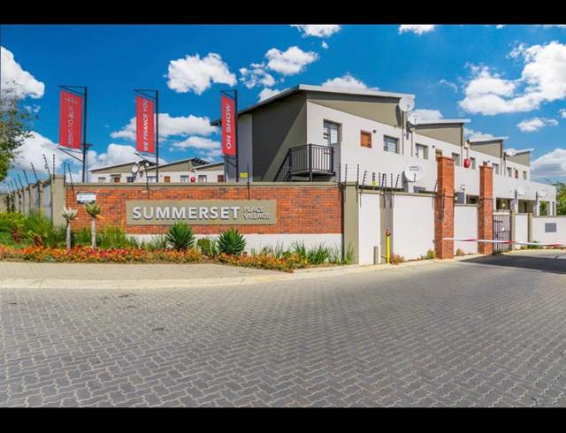 3 BEDROOM TOWNHOUSE RENTED IN NOORDWYK