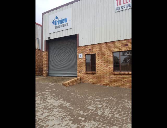 450M² WAREHOUSE TO LET IN ALRODE SOUTH