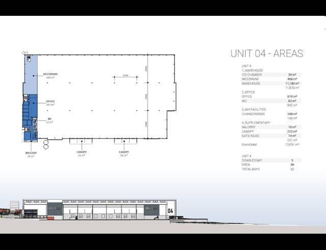 12,680M² WAREHOUSE TO LET IN GLEN MARAIS