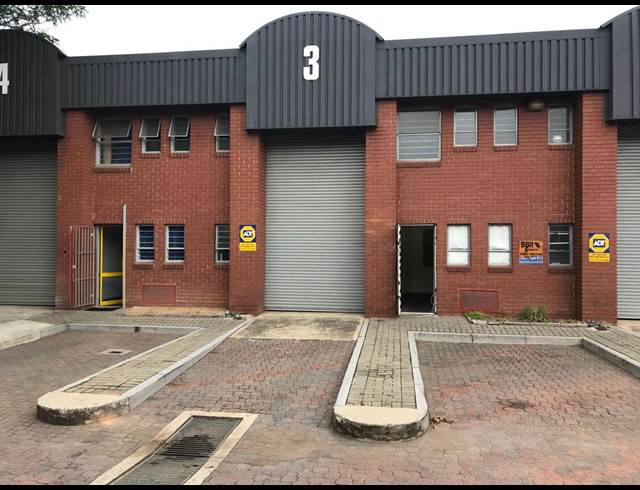 170M² WAREHOUSE RENTED IN STRIJDOMPARK